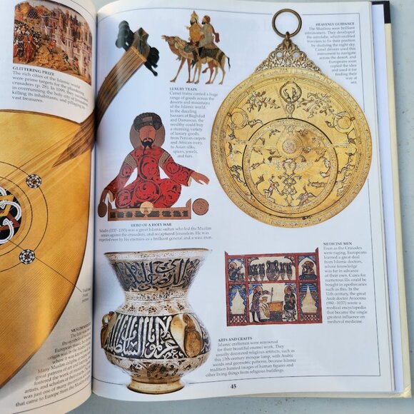 DK Eyewitness Books Medieval Life Discover Medieval Europe Hardcover Book - Picture 6 of 13